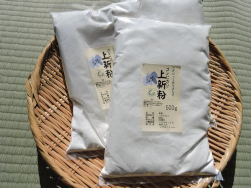 押し麦　500g　新潟県産大麦使用